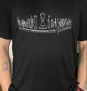 THE GAME OF CHESS UNISEX 100% COTTON TEE